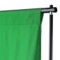 Fotohintergrund Baumwolle Grün 600 x 300 cm Chroma-Key Fotohintergrund Baumwolle Grün 600 x 300 cm Chroma-Key