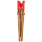 Regiestuhl Massivholz Teak Rot Regiestuhl Massivholz Teak Rot