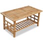 vidaXL Couchtisch Bambus 90x50x45 cm vidaXL Couchtisch Bambus 90x50x45 cm