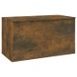 vidaXL Aufbewahrungstruhe Räuchereiche 84x42x46 cm Holzwerkstoff vidaXL Aufbewahrungstruhe Räuchereiche 84x42x46 cm Holzwerkstoff