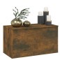 vidaXL Aufbewahrungstruhe Räuchereiche 84x42x46 cm Holzwerkstoff vidaXL Aufbewahrungstruhe Räuchereiche 84x42x46 cm Holzwerkstoff