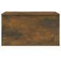 vidaXL Aufbewahrungstruhe Räuchereiche 84x42x46 cm Holzwerkstoff vidaXL Aufbewahrungstruhe Räuchereiche 84x42x46 cm Holzwerkstoff