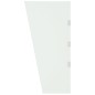 Seitenwand für Vordach Transparent 50x100 cm Hartglas Seitenwand für Vordach Transparent 50x100 cm Hartglas