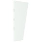 Seitenwand für Vordach Transparent 50x100 cm Hartglas Seitenwand für Vordach Transparent 50x100 cm Hartglas