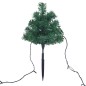 Wegbeleuchtung Weihnachtsbäume 6 Stk. Warmweiße LEDs 45 cm PVC Wegbeleuchtung Weihnachtsbäume 6 Stk. Warmweiße LEDs 45 cm PVC