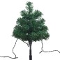 Wegbeleuchtung Weihnachtsbäume 6 Stk. Warmweiße LEDs 45 cm PVC Wegbeleuchtung Weihnachtsbäume 6 Stk. Warmweiße LEDs 45 cm PVC
