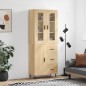 Highboard Sonoma-Eiche 69,5x34x180 cm Holzwerkstoff Highboard Sonoma-Eiche 69,5x34x180 cm Holzwerkstoff