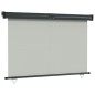 vidaXL Balkon-Seitenmarkise 165x250 cm Grau vidaXL Balkon-Seitenmarkise 165x250 cm Grau
