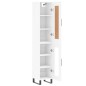 Highboard Weiß 34,5x34x180 cm Holzwerkstoff Highboard Weiß 34,5x34x180 cm Holzwerkstoff