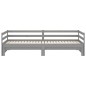 vidaXL Tagesbett Ausziehbar Grau Kiefer Massivholz 2x(90x200) cm  