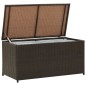 Gartenbox Poly Rattan 100x50x50 cm Braun Gartenbox Poly Rattan 100x50x50 cm Braun