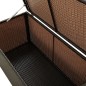 Gartenbox Poly Rattan 100x50x50 cm Braun Gartenbox Poly Rattan 100x50x50 cm Braun