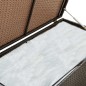 Gartenbox Poly Rattan 100x50x50 cm Braun Gartenbox Poly Rattan 100x50x50 cm Braun