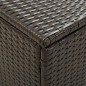 Gartenbox Poly Rattan 100x50x50 cm Braun Gartenbox Poly Rattan 100x50x50 cm Braun