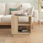 vidaXL Couchtisch Sonoma-Eiche 40x40x43 cm Holzwerkstoff vidaXL Couchtisch Sonoma-Eiche 40x40x43 cm Holzwerkstoff