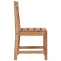Gartenstühle 2 Stk. Massivholz Teak Gartenstühle 2 Stk. Massivholz Teak