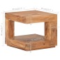 Couchtisch 45x45x40 cm Massivholz Akazie Couchtisch 45x45x40 cm Massivholz Akazie