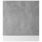 Geschirrspülerblende Betongrau 59,5x3x67 cm Holzwerkstoff Geschirrspülerblende Betongrau 59,5x3x67 cm Holzwerkstoff