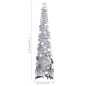 Künstlicher Pop-Up-Weihnachtsbaum Silbern 120 cm PET Künstlicher Pop-Up-Weihnachtsbaum Silbern 120 cm PET
