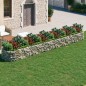 vidaXL Gabionen-Hochbeet Verzinktes Eisen 600x100x50 cm vidaXL Gabionen-Hochbeet Verzinktes Eisen 600x100x50 cm