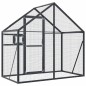 Voliere Anthrazit 179x100x185 cm Aluminium Voliere Anthrazit 179x100x185 cm Aluminium