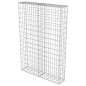 vidaXL Gabionenwand mit Abdeckung Verzinkter Stahl 100×20×150 cm vidaXL Gabionenwand mit Abdeckung Verzinkter Stahl 100×20×150 cm