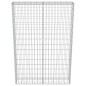 vidaXL Gabionenwand mit Abdeckung Verzinkter Stahl 100×20×150 cm vidaXL Gabionenwand mit Abdeckung Verzinkter Stahl 100×20×150 cm