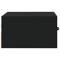 Wand-Nachttische 2 Stk. Schwarz 35x35x20 cm Wand-Nachttische 2 Stk. Schwarz 35x35x20 cm