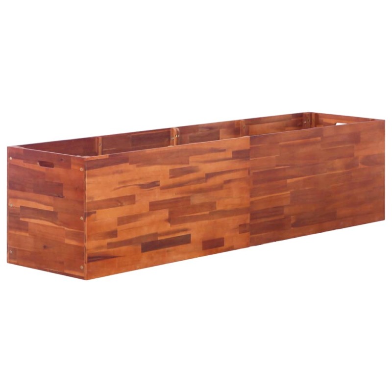 Garten-Hochbeet Akazienholz 200x50x50 cm Garten-Hochbeet Akazienholz 200x50x50 cm
