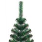 Künstlicher Weihnachtsbaum Schillernde Spitzen Grün 240 cm PVC Künstlicher Weihnachtsbaum Schillernde Spitzen Grün 240 cm PVC