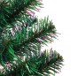 Künstlicher Weihnachtsbaum Schillernde Spitzen Grün 240 cm PVC Künstlicher Weihnachtsbaum Schillernde Spitzen Grün 240 cm PVC