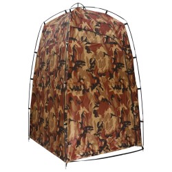 vidaXL Dusch-/WC-/Umkleidezelt Camouflage