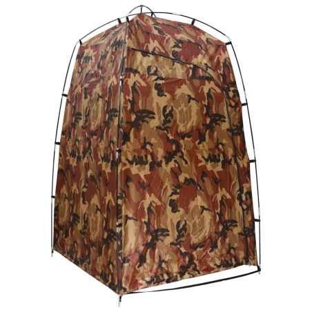 vidaXL Dusch-/WC-/Umkleidezelt Camouflage