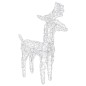 LED-Rentiere 2 Stk. Mehrfarbig 80 LEDs Acryl LED-Rentiere 2 Stk. Mehrfarbig 80 LEDs Acryl