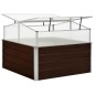 vidaXL Gewächshaus Braun 100 x 100 x 85 cm Verzinkter Stahl vidaXL Gewächshaus Braun 100 x 100 x 85 cm Verzinkter Stahl
