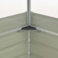 vidaXL Gewächshaus Braun 100 x 100 x 85 cm Verzinkter Stahl vidaXL Gewächshaus Braun 100 x 100 x 85 cm Verzinkter Stahl