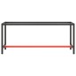 vidaXL Werkbankgestell Mattschwarz und Mattrot 190x50x79 cm Metall vidaXL Werkbankgestell Mattschwarz und Mattrot 190x50x79 cm Metall