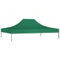 Partyzelt-Dach 4x3 m Grün 270 g/m² Partyzelt-Dach 4x3 m Grün 270 g/m²