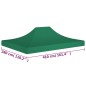 Partyzelt-Dach 4x3 m Grün 270 g/m² Partyzelt-Dach 4x3 m Grün 270 g/m²