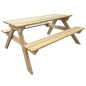 Picknicktisch 150x135x71,5 cm Holz Picknicktisch 150x135x71,5 cm Holz