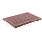 Bodenelement für Solardusche Braun 101x63x5,5 cm WPC Bodenelement für Solardusche Braun 101x63x5,5 cm WPC