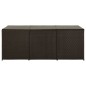 Gartenbox Poly Rattan 180x90x70 cm Braun Gartenbox Poly Rattan 180x90x70 cm Braun