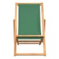 Strandstuhl Klappbar Massivholz Teak Grün Strandstuhl Klappbar Massivholz Teak Grün