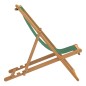 Strandstuhl Klappbar Massivholz Teak Grün Strandstuhl Klappbar Massivholz Teak Grün