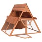 Kaninchenstall 152x127x109,5 cm Massivholz Tanne Kaninchenstall 152x127x109,5 cm Massivholz Tanne