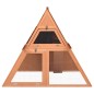 Kaninchenstall 152x127x109,5 cm Massivholz Tanne Kaninchenstall 152x127x109,5 cm Massivholz Tanne