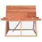 Kaninchenstall 152x127x109,5 cm Massivholz Tanne Kaninchenstall 152x127x109,5 cm Massivholz Tanne