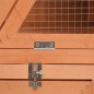 Kaninchenstall 152x127x109,5 cm Massivholz Tanne Kaninchenstall 152x127x109,5 cm Massivholz Tanne