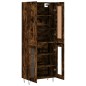 Highboard Räuchereiche 69,5x34x180 cm Holzwerkstoff Highboard Räuchereiche 69,5x34x180 cm Holzwerkstoff