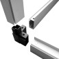 Gewächshaus Verstärkt Aluminium 3,46 m³ Gewächshaus Verstärkt Aluminium 3,46 m³